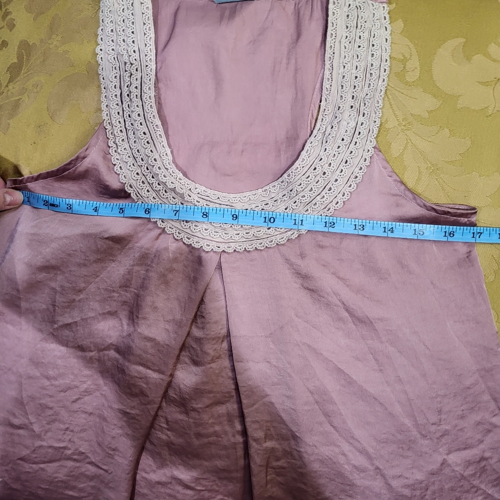 Happening In The Present (H.I.P) Dusty Rose Racerback Sleeveless Blouse - Picture 7 of 8